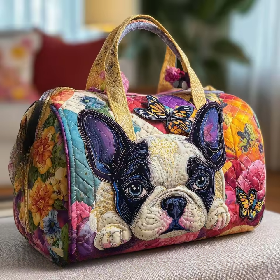 French Bulldog Weekender Bag | Wilma