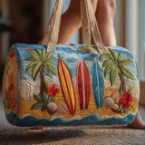 Surfboards and Palms Weekender Bag | Samara