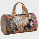 Kittens Among Flowers Weekender Bag | Alice