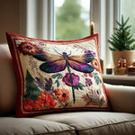 Magical Dragonfly Cushion Cover