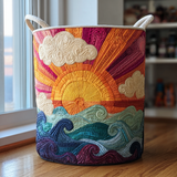 Radiant Sun Laundry Basket