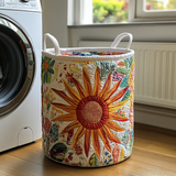 Radiant Sun Laundry Basket