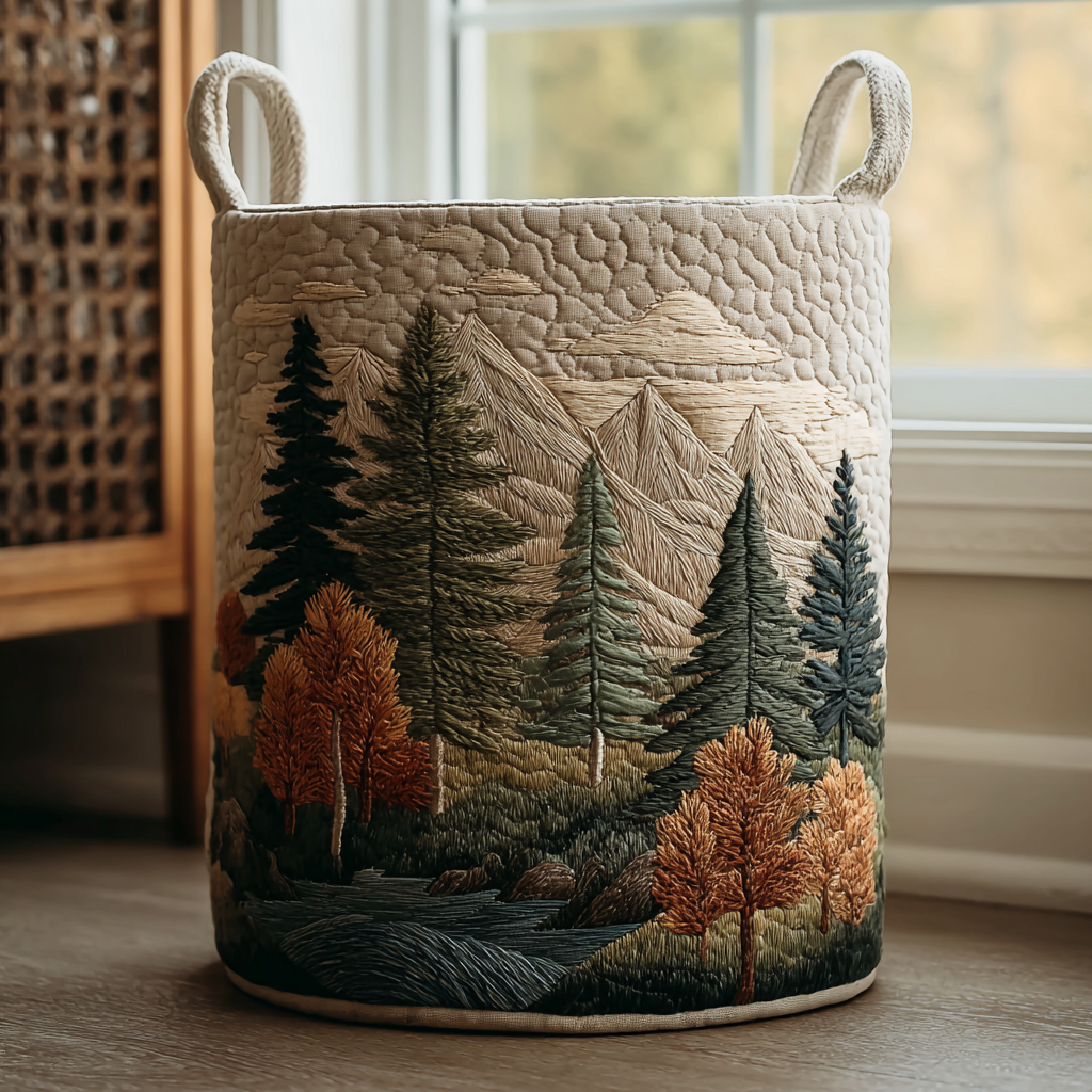 Mountain View Laundry Basket