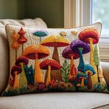 Mushroom Garden Cushion Cover