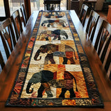 March of the Elephants Table Runner