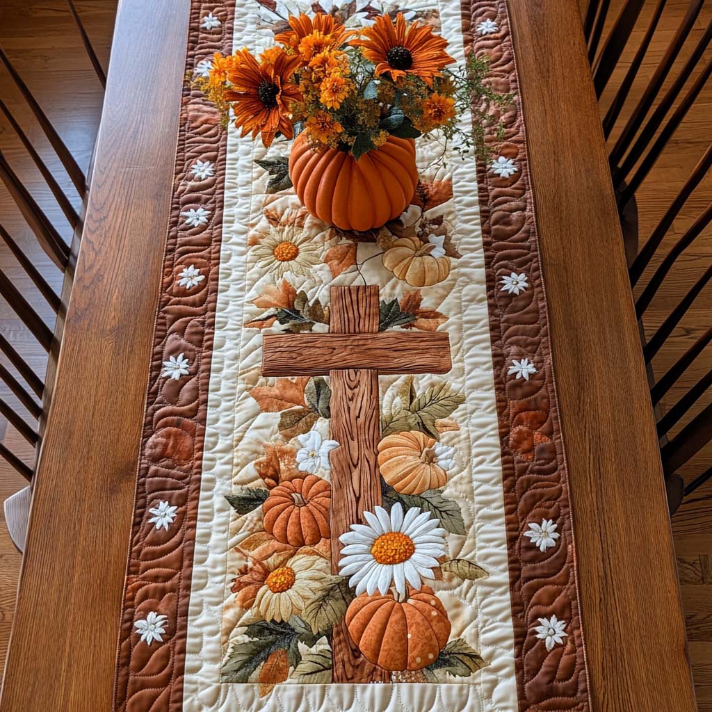 Autumn Abundance Table Runner