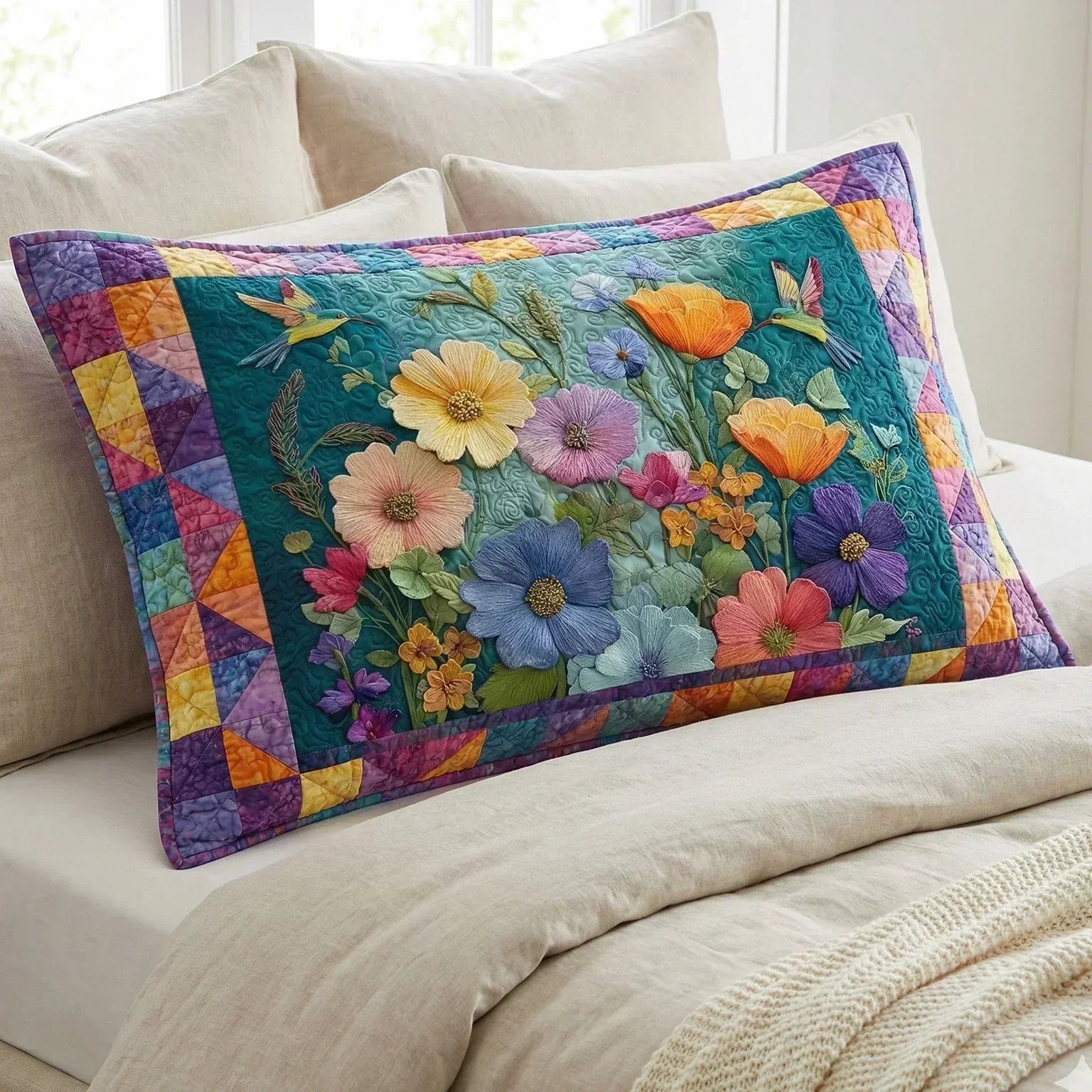 Delicate Floral Dream Cushion Cover