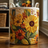 Sunflower Dream Laundry Basket