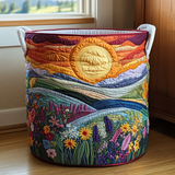 Bright Meadow Laundry Basket