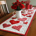 Warm Hearts Table Runner