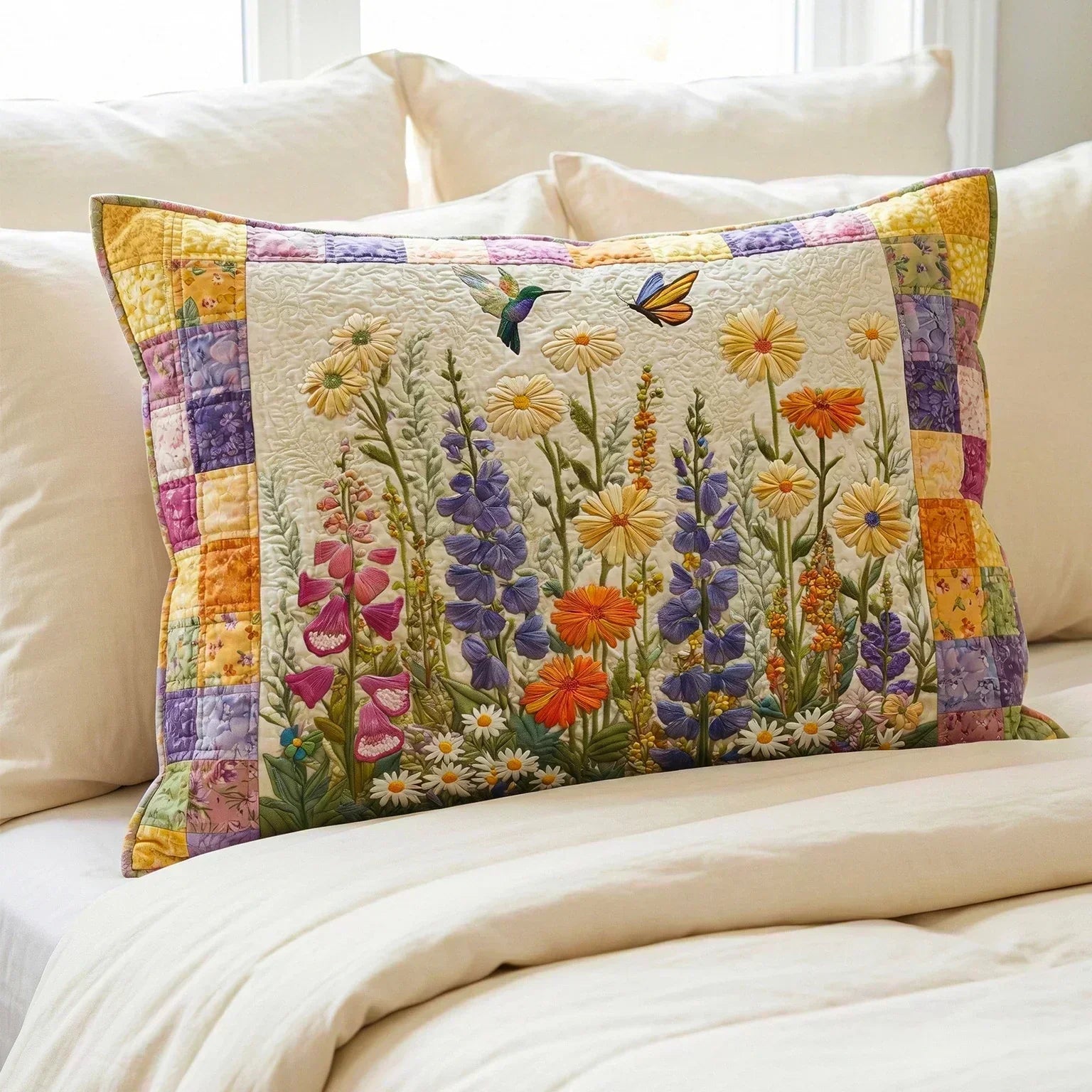 Timeless Floral Cushion Cover