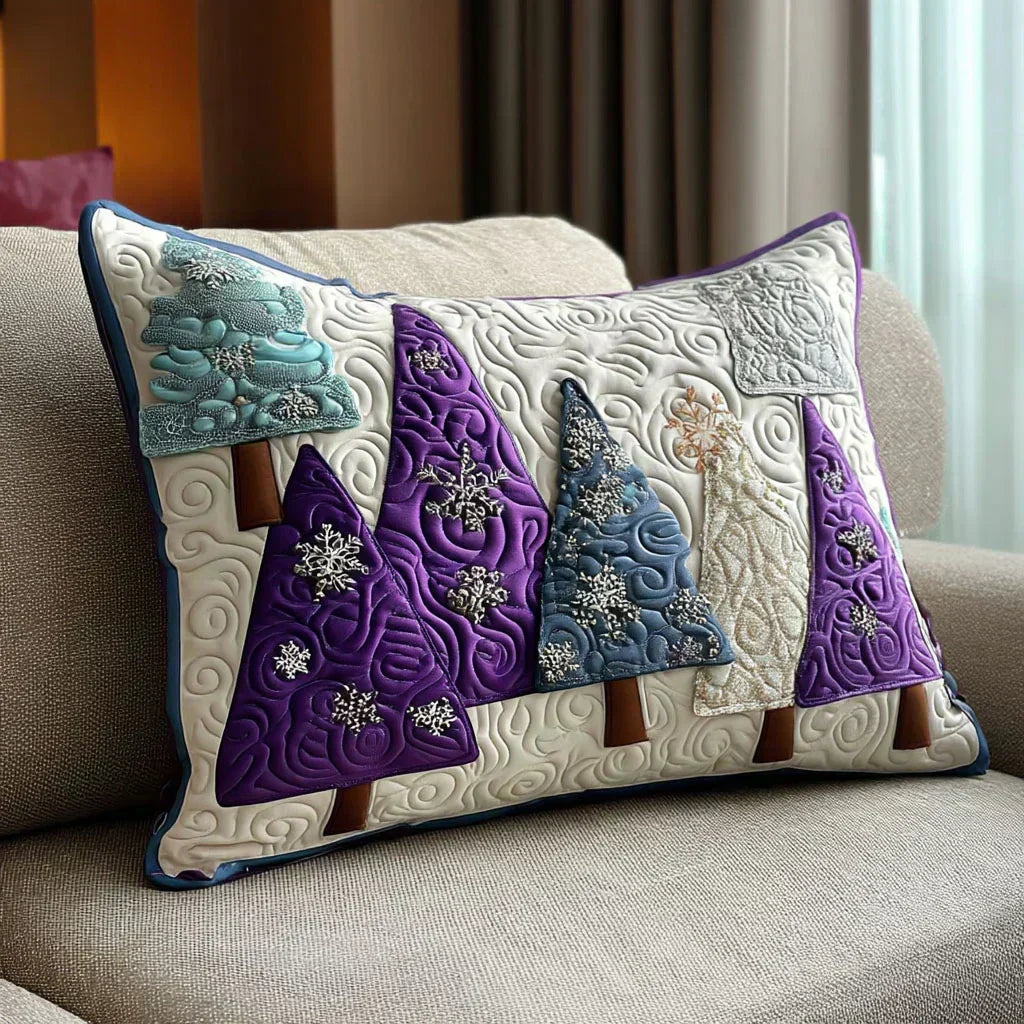 Winter Amethyst Cushion Cover