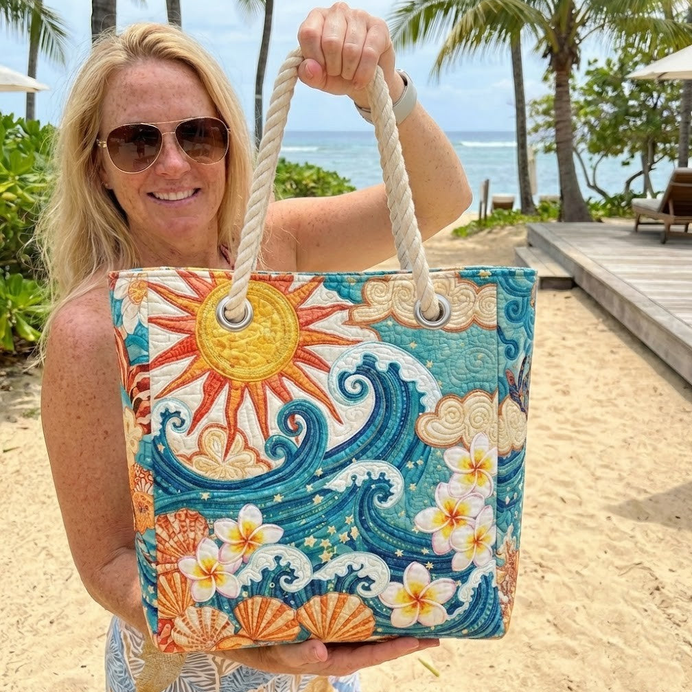 Warm Glow Beach Bag