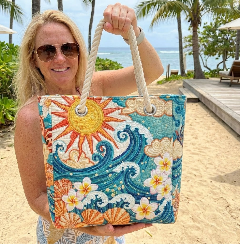 Warm Glow Beach Bag